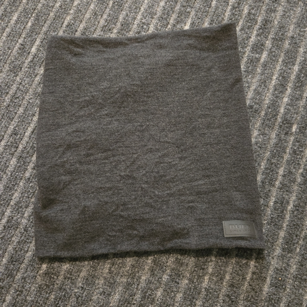 Buff Heavyweight Merino Wool Neck Gaiter, 500 g/m², Excellent Condition.